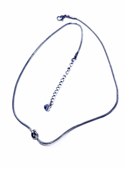 Collana Girocollo "Piccolo Nodo" Silver