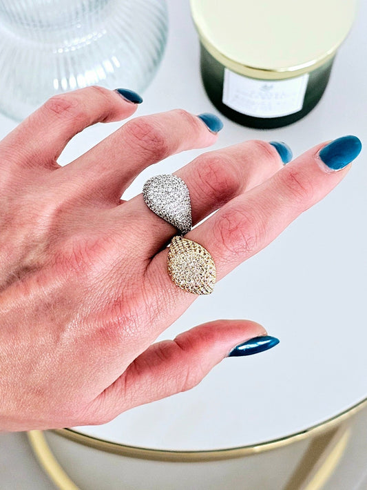 Anello Regolabile "Magnifica" Gold o Silver - 333HOPE333