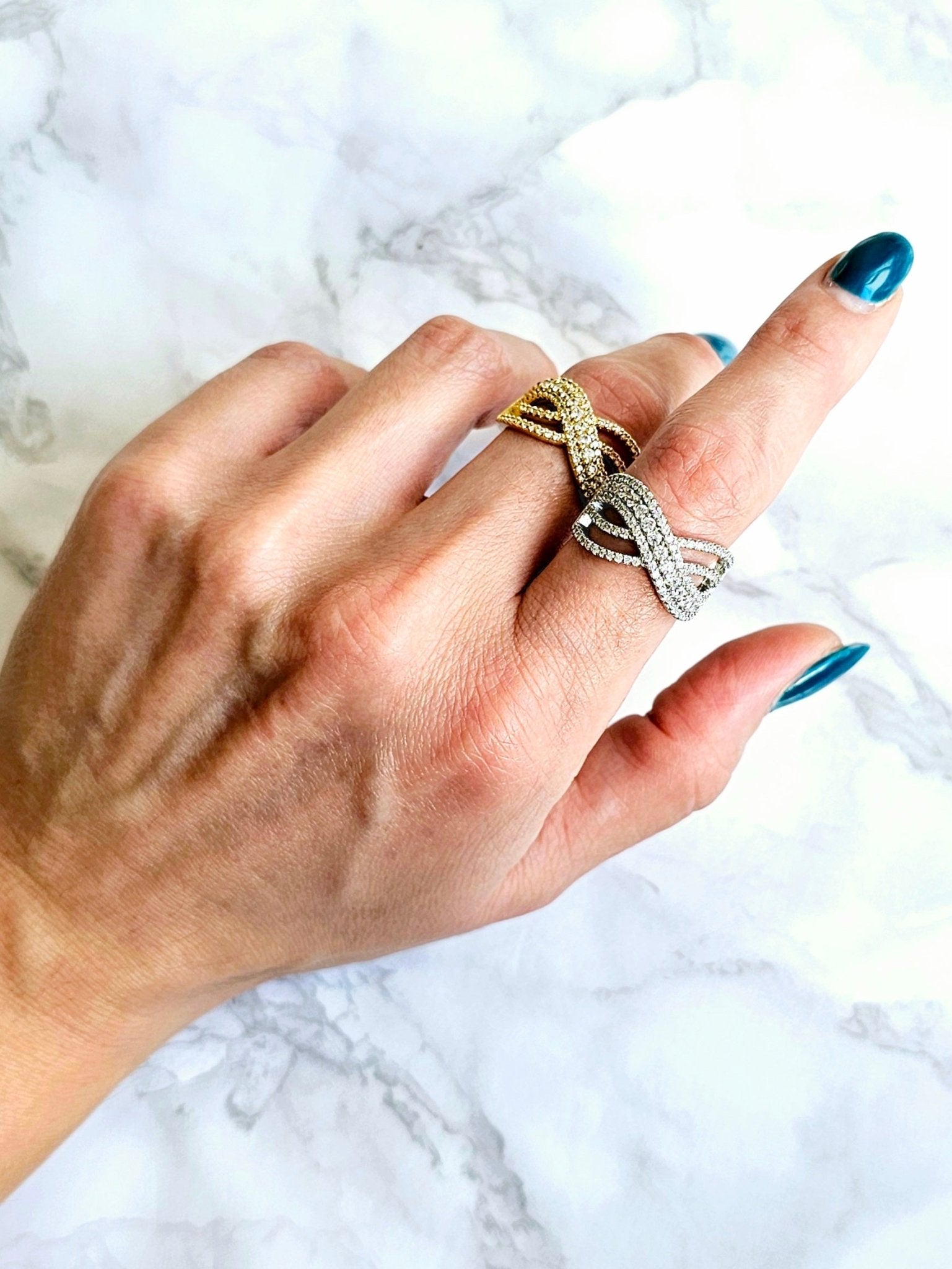 Fidanzamento Prezzo Stringere Anello Anelli Regolabili Stroili