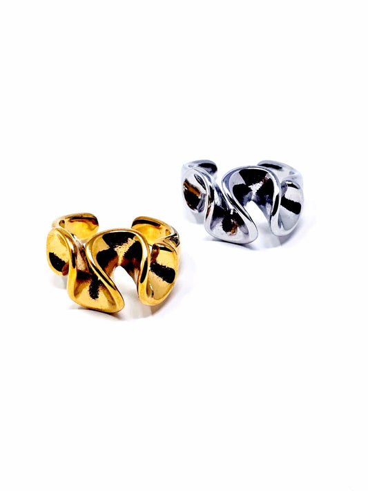 Anello Regolabile "Volant" Gold o Silver - 333HOPE333