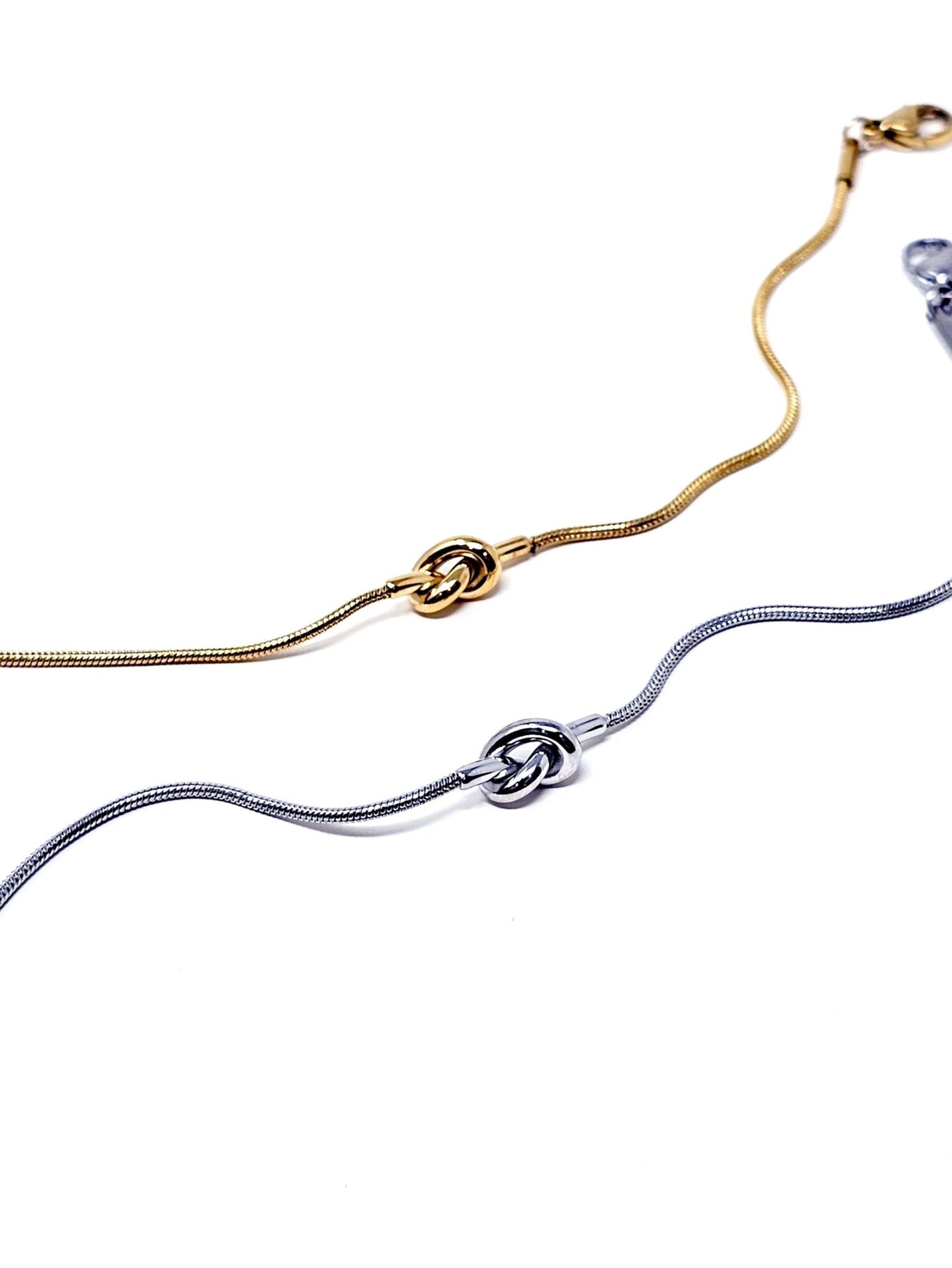 Bracciale "Piccolo Nodo” Gold o Silver - 333HOPE333