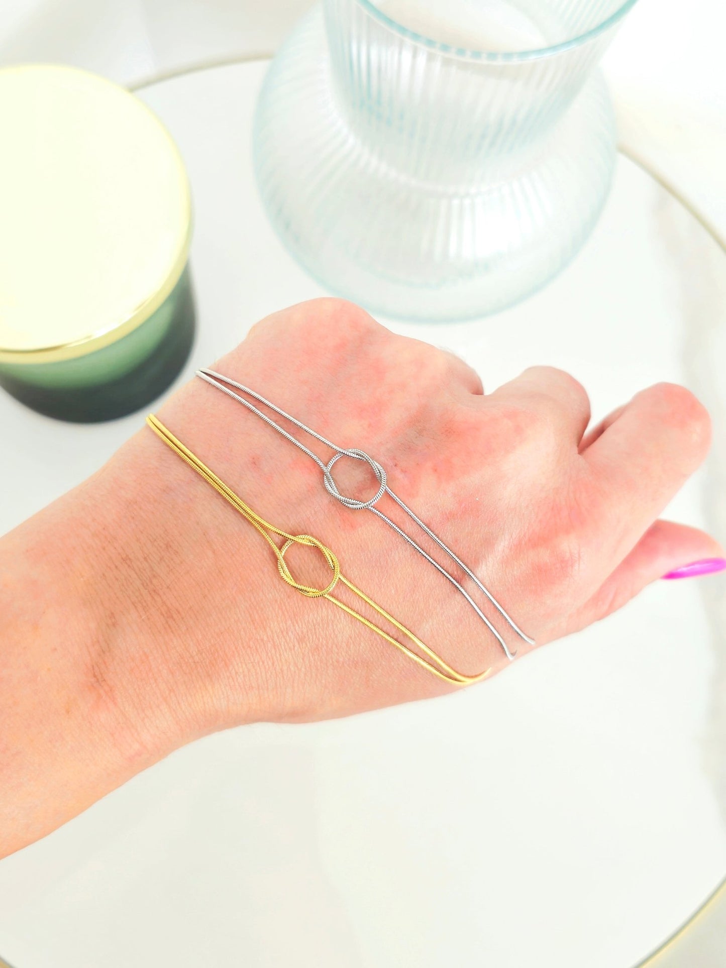 Bracciale "Reef Knot” Gold o Silver - 333HOPE333