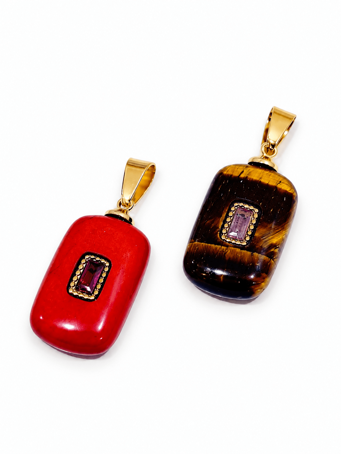 Charm per Collana "Cushion" in Pietra Naturale - 333HOPE333