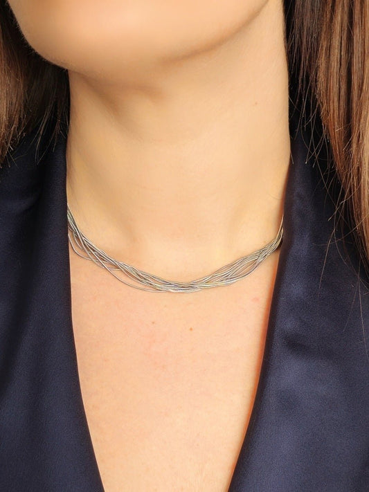 Collana "Arianna" Silver - 333HOPE333