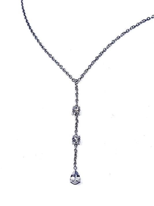 Collana Girocollo "Astra" Silver - 333HOPE333