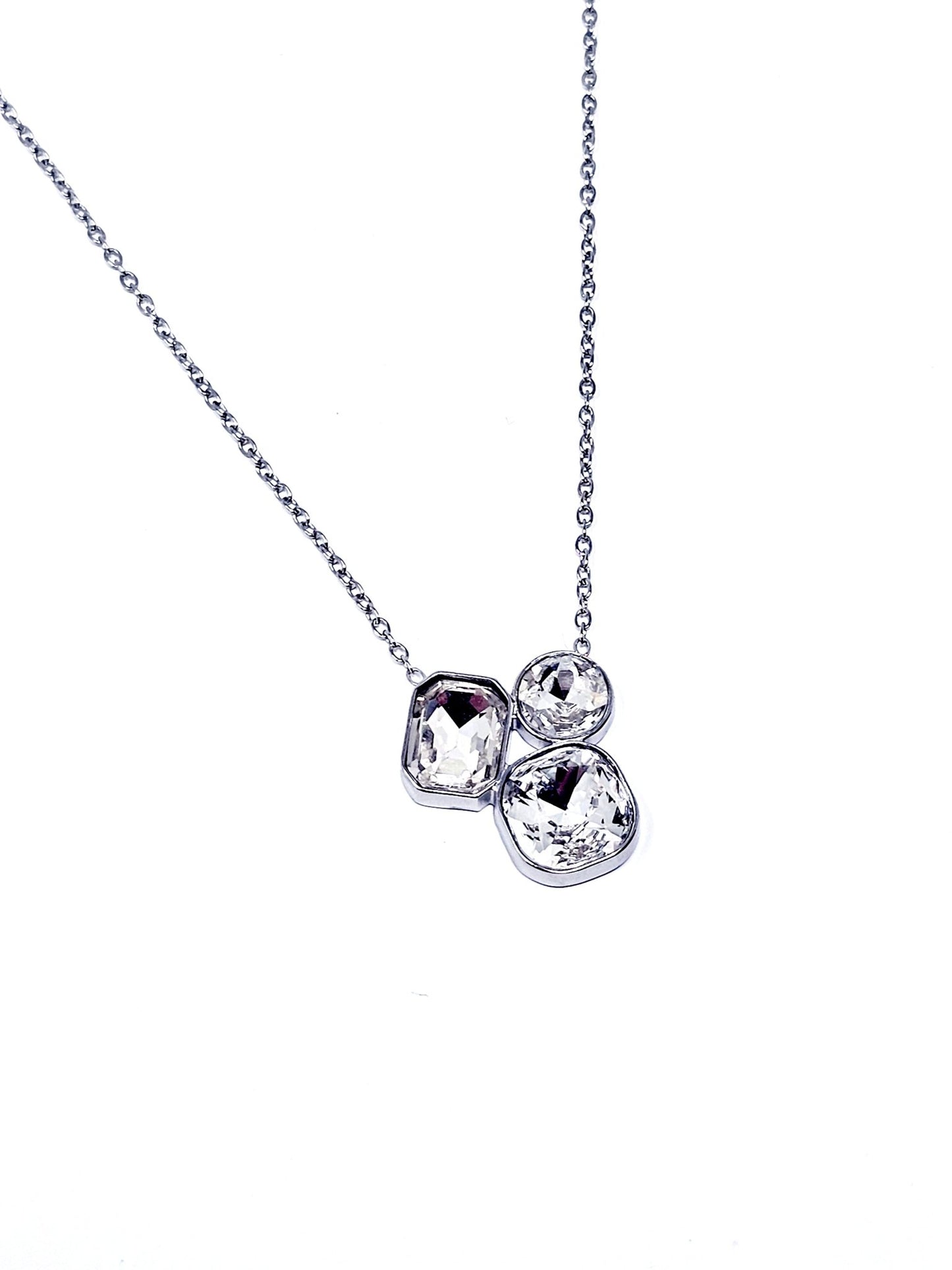 Collana Girocollo "Gemme" Silver - 333HOPE333