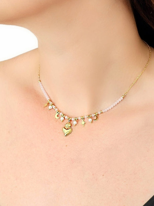 Collana Girocollo "Pink Summer" - 333HOPE333