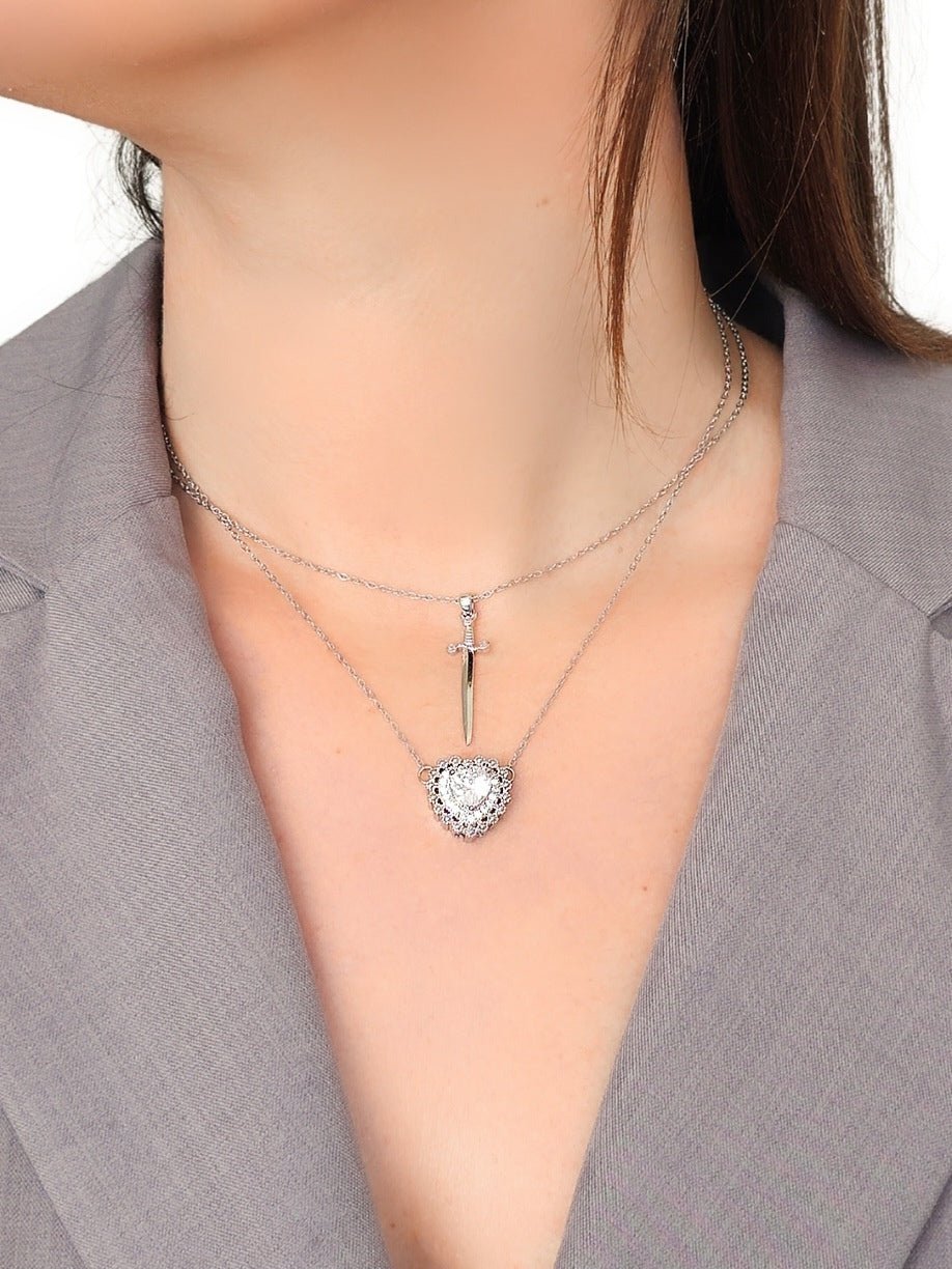 Coppia di Collane "Love Story" Silver - 333HOPE333