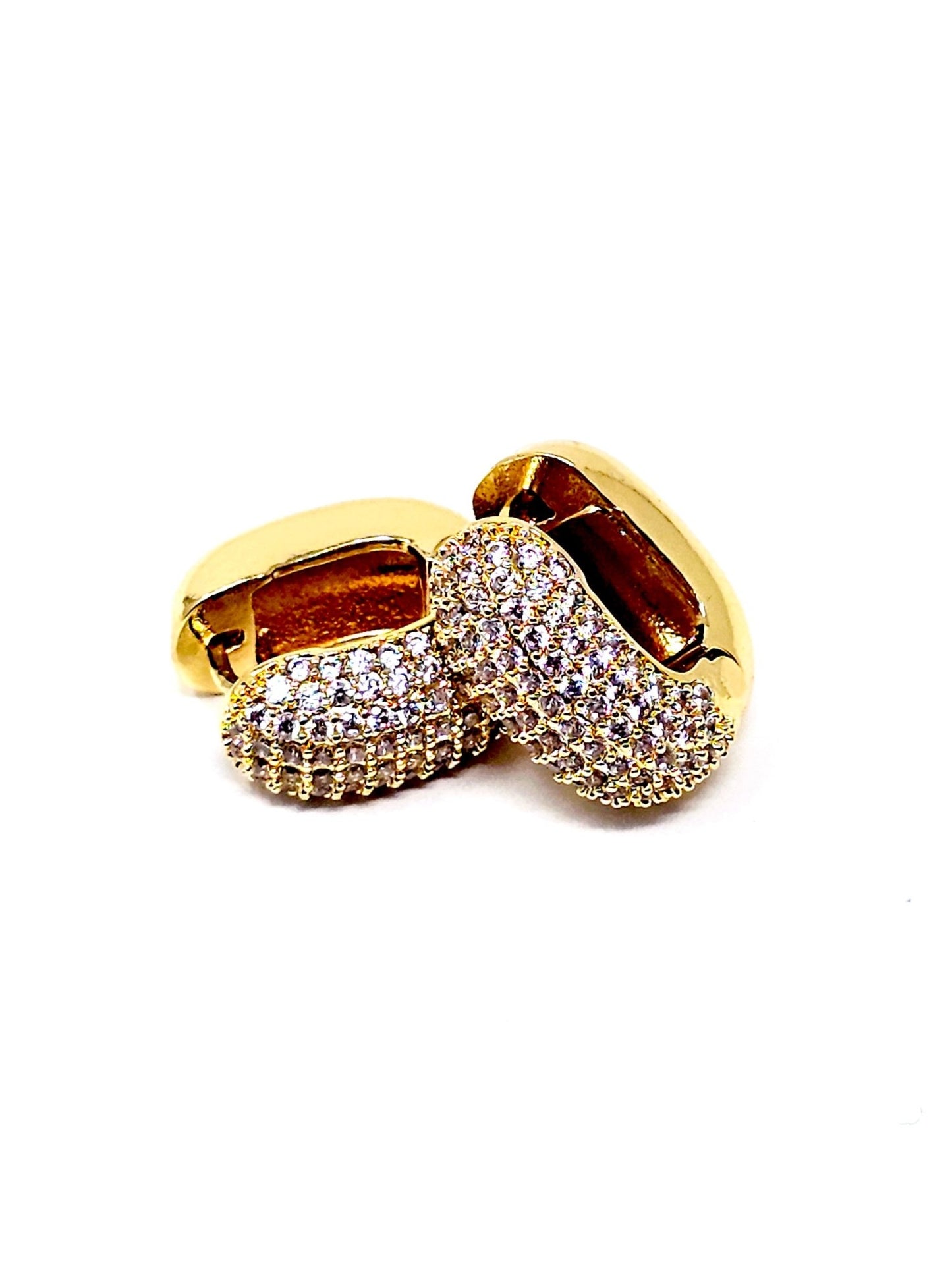 Coppia di Orecchini "Eli" Gold - 333HOPE333