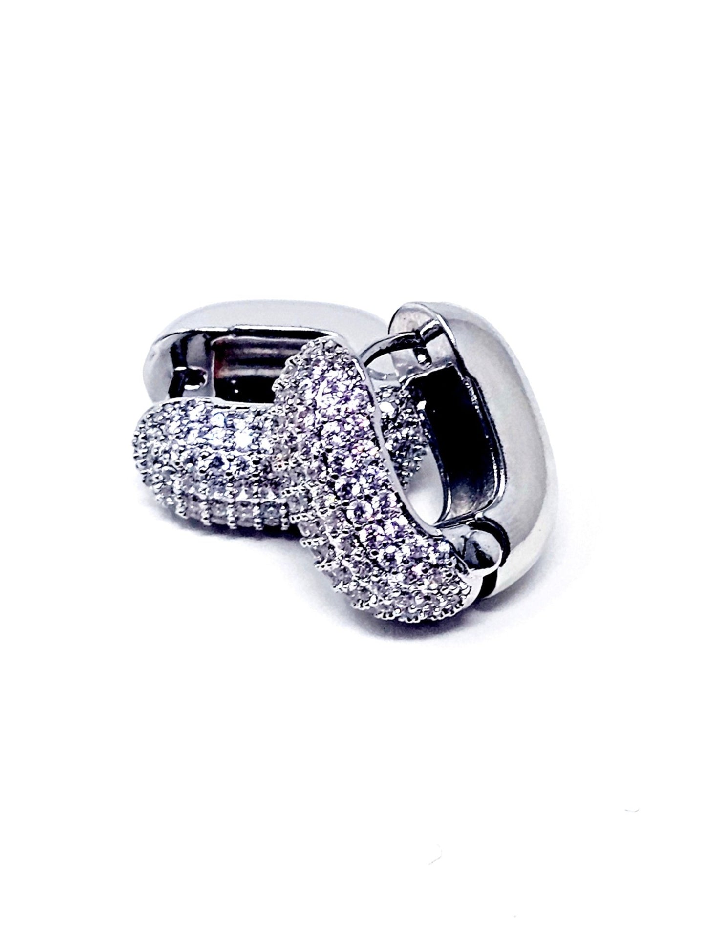 Coppia di Orecchini "Eli" Silver - 333HOPE333