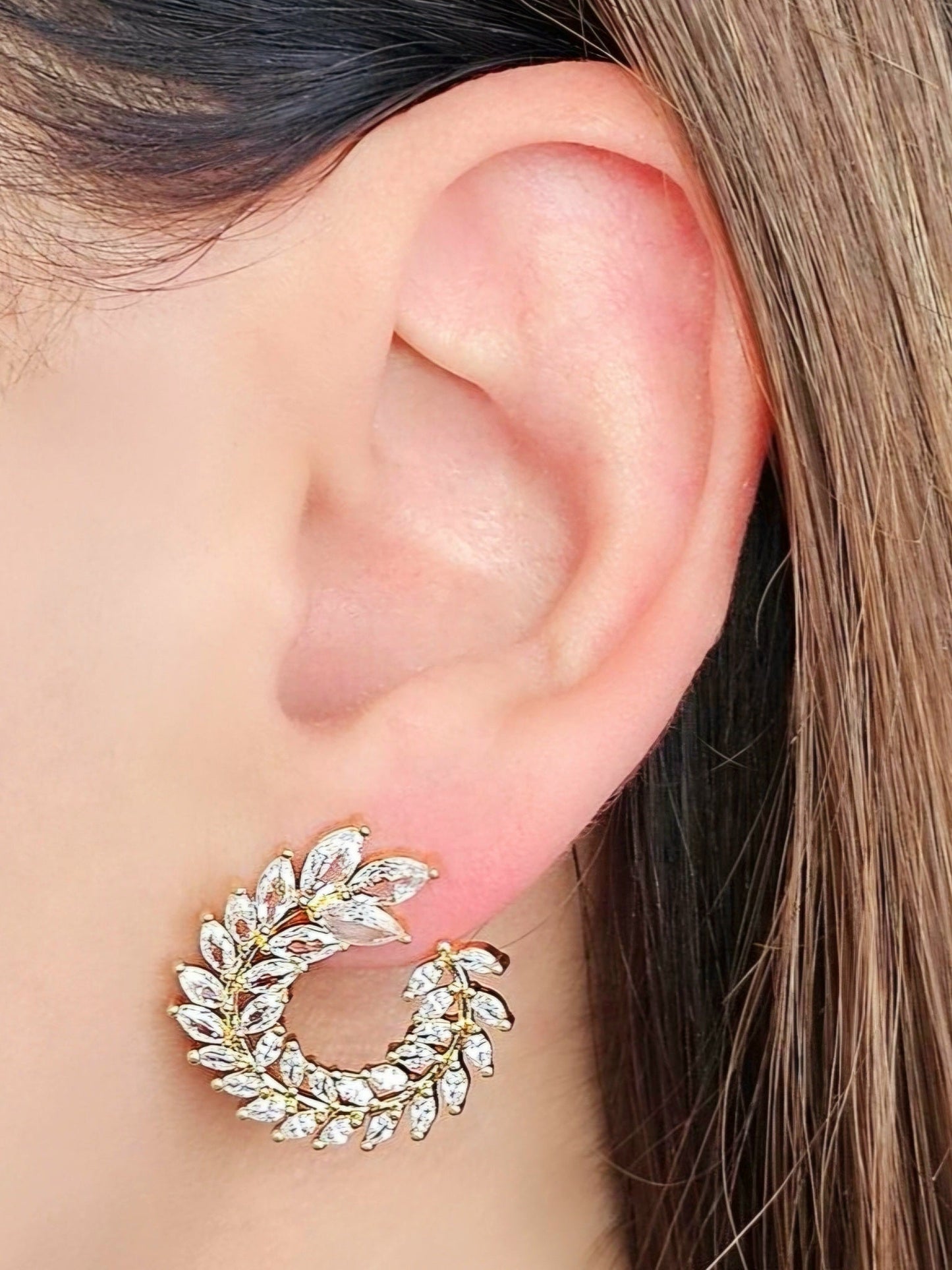 Coppia di Orecchini "Fox Tailā Gold - 333HOPE333