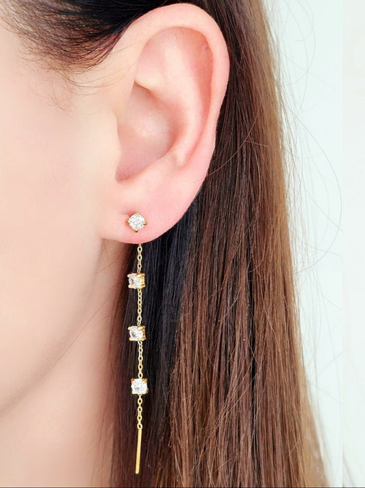 Coppia di Saliscendi "Shine Trail" Gold - 333HOPE333