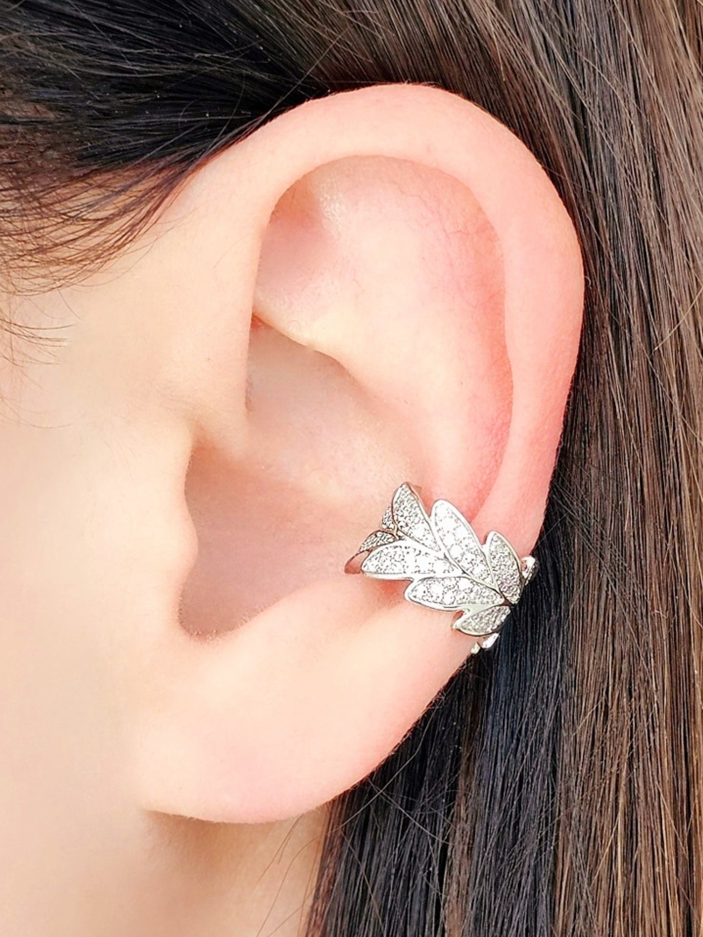 Ear Cuff "Rowan" Silver - 333HOPE333