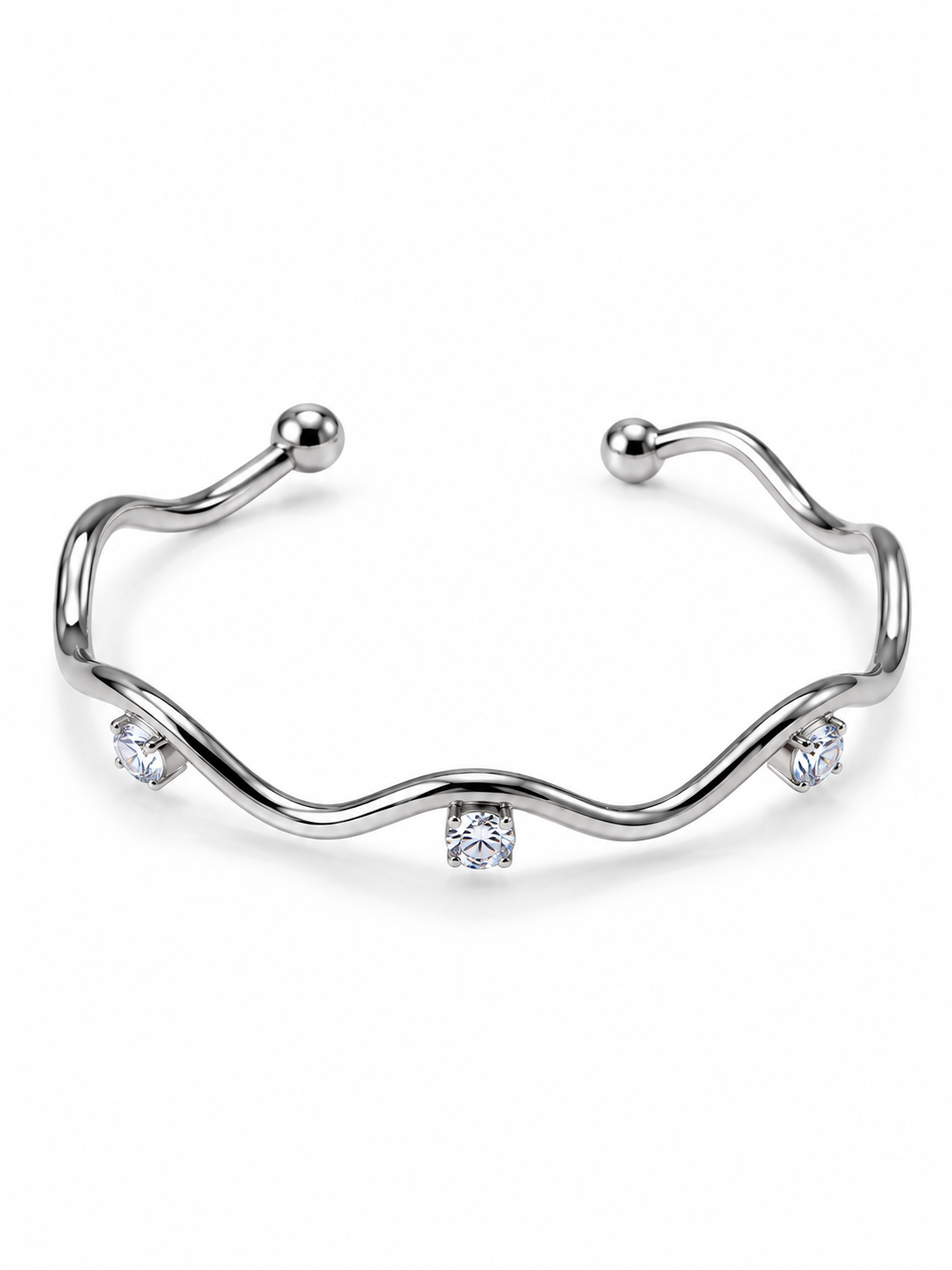 Bracciale Bangle "Medea" Gold o Silver
