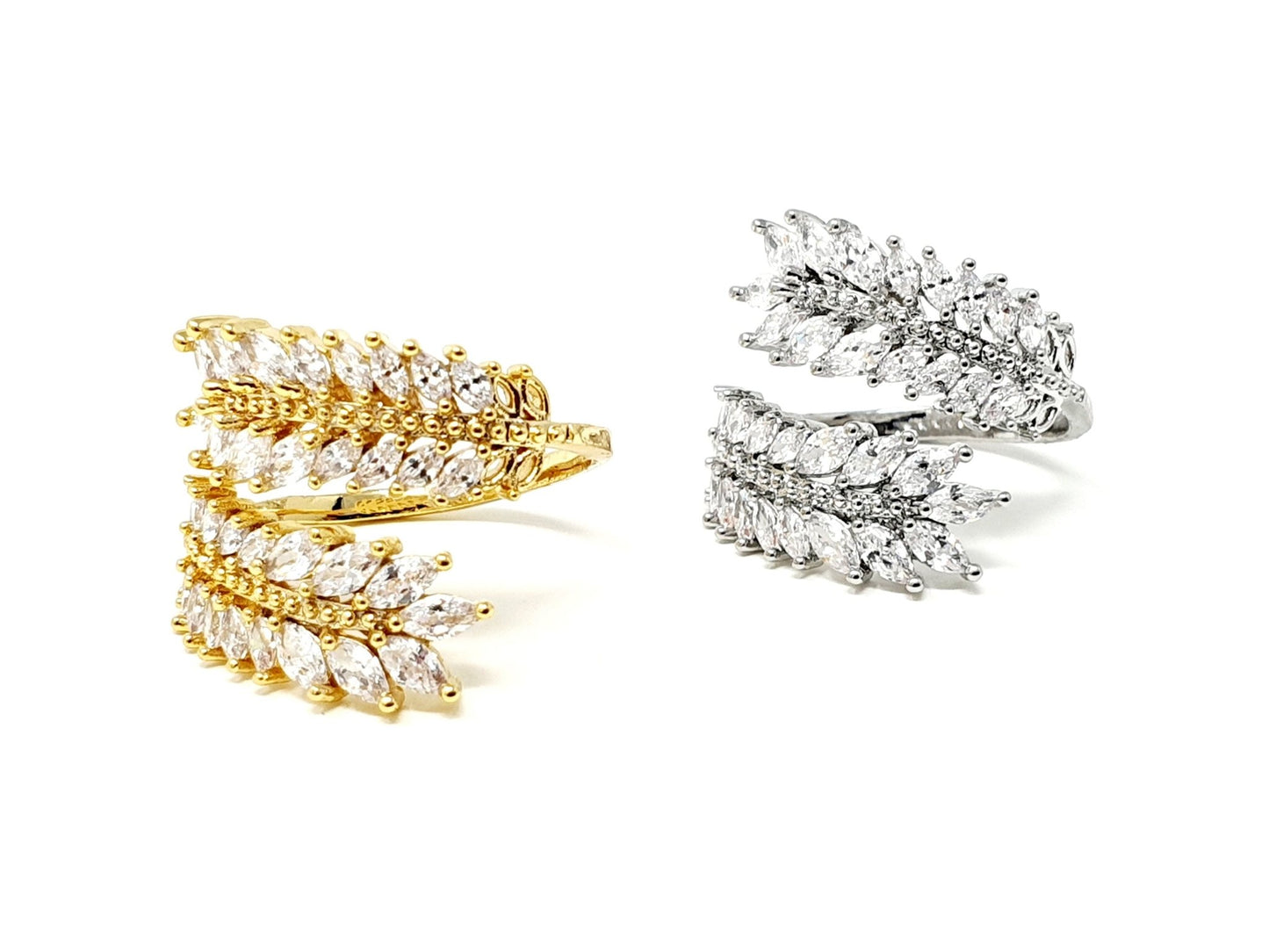 Anello Contrarier Regolabile "Rowan" Gold o Silver - 333HOPE333