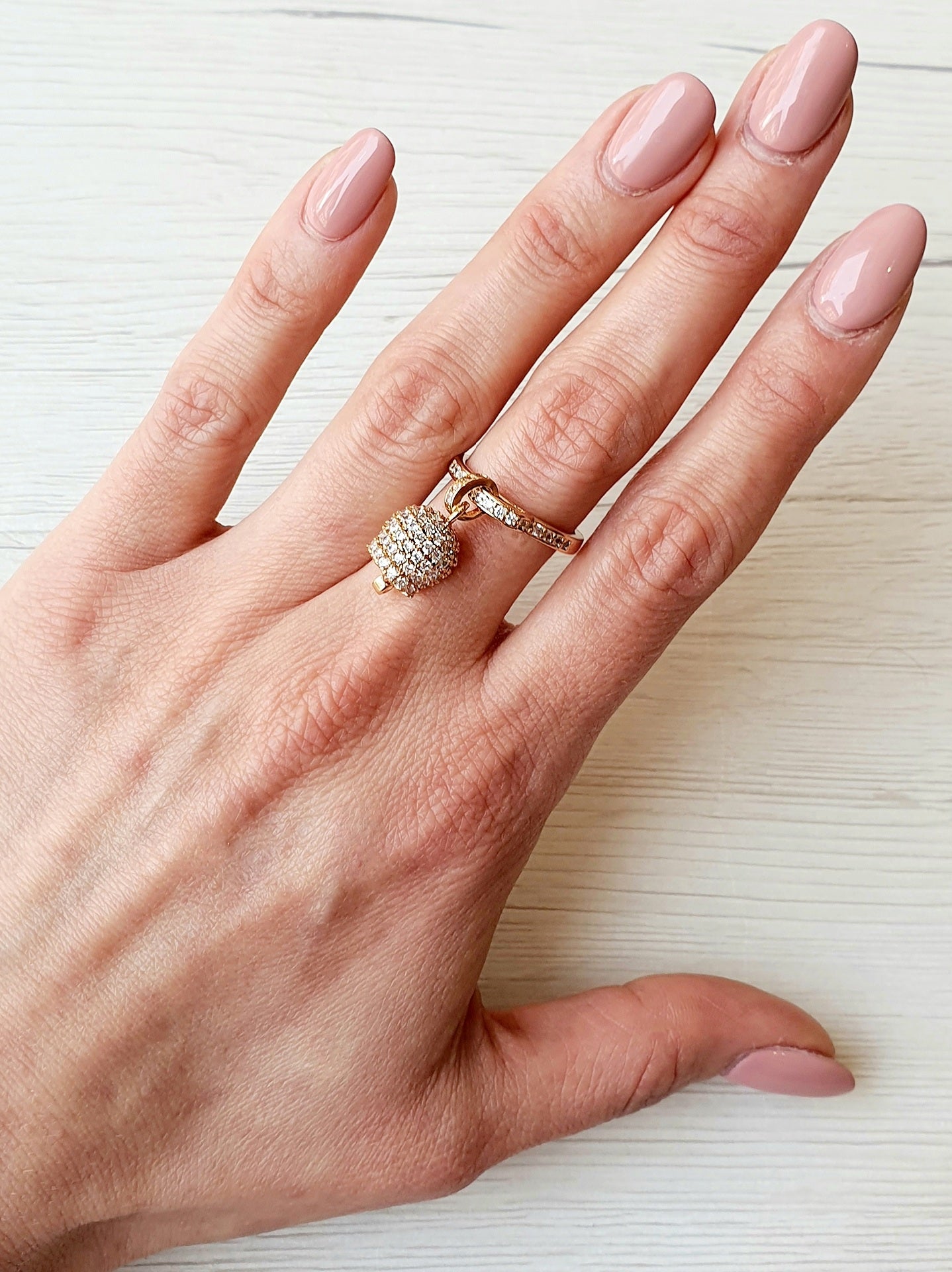 Anello Regolabile "Campanella Caprese" Gold - 333HOPE333