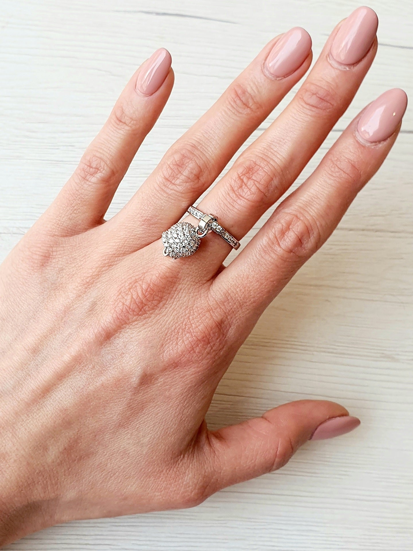 Anello Regolabile "Campanella Caprese" Silver - 333HOPE333