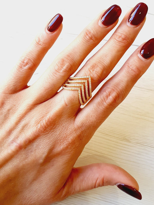 Anello Regolabile "Indy Princess" Gold o Silver - 333HOPE333