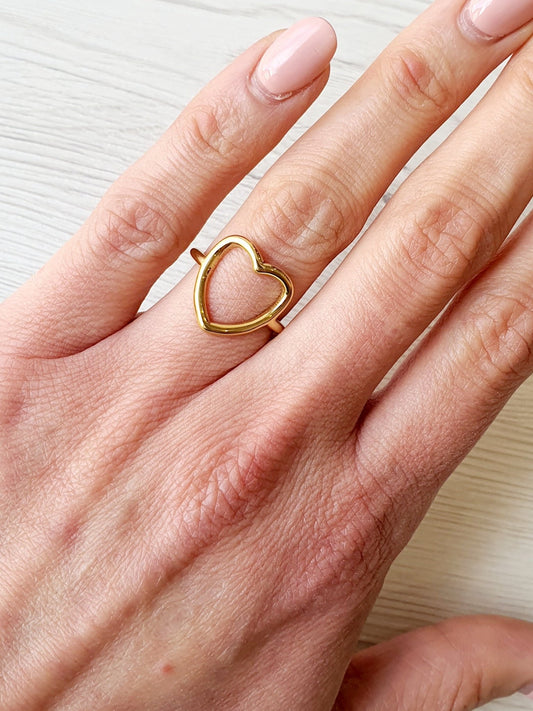 Anello Regolabile "Innamorarsi" Gold o Silver - 333HOPE333