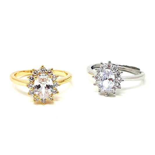 Anello Regolabile "Kate" Gold o Silver - 333HOPE333