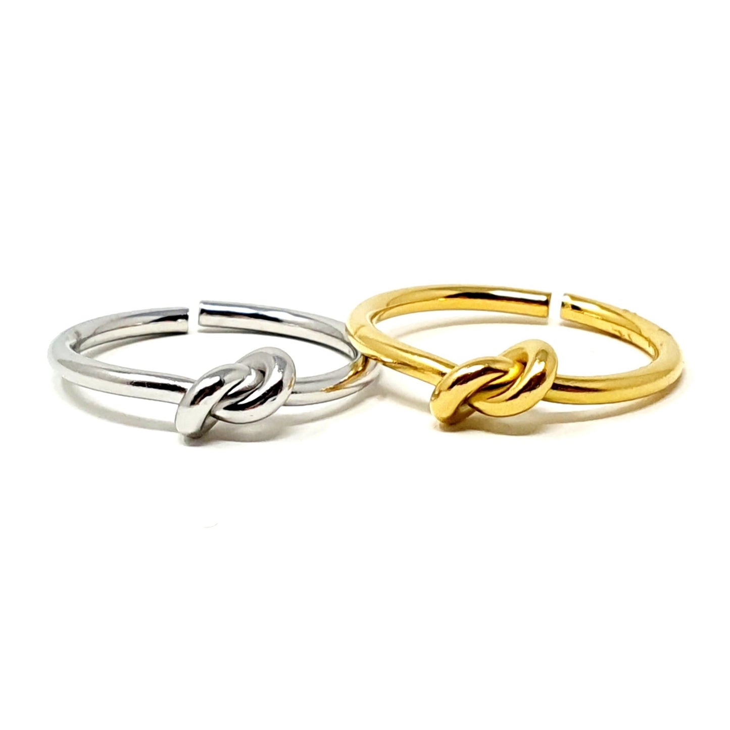 Anello Regolabile "Nodo" Gold o Silver - 333HOPE333