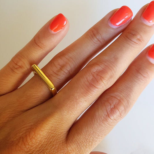 Anello Regolabile "Shadow" Gold o Silver - 333HOPE333