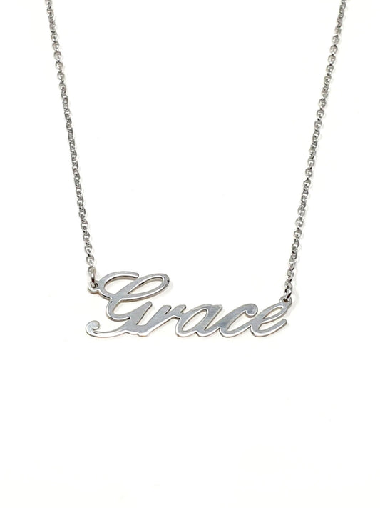 ARGENTO 925 - Collana Personalizzata con Nome - 333HOPE333