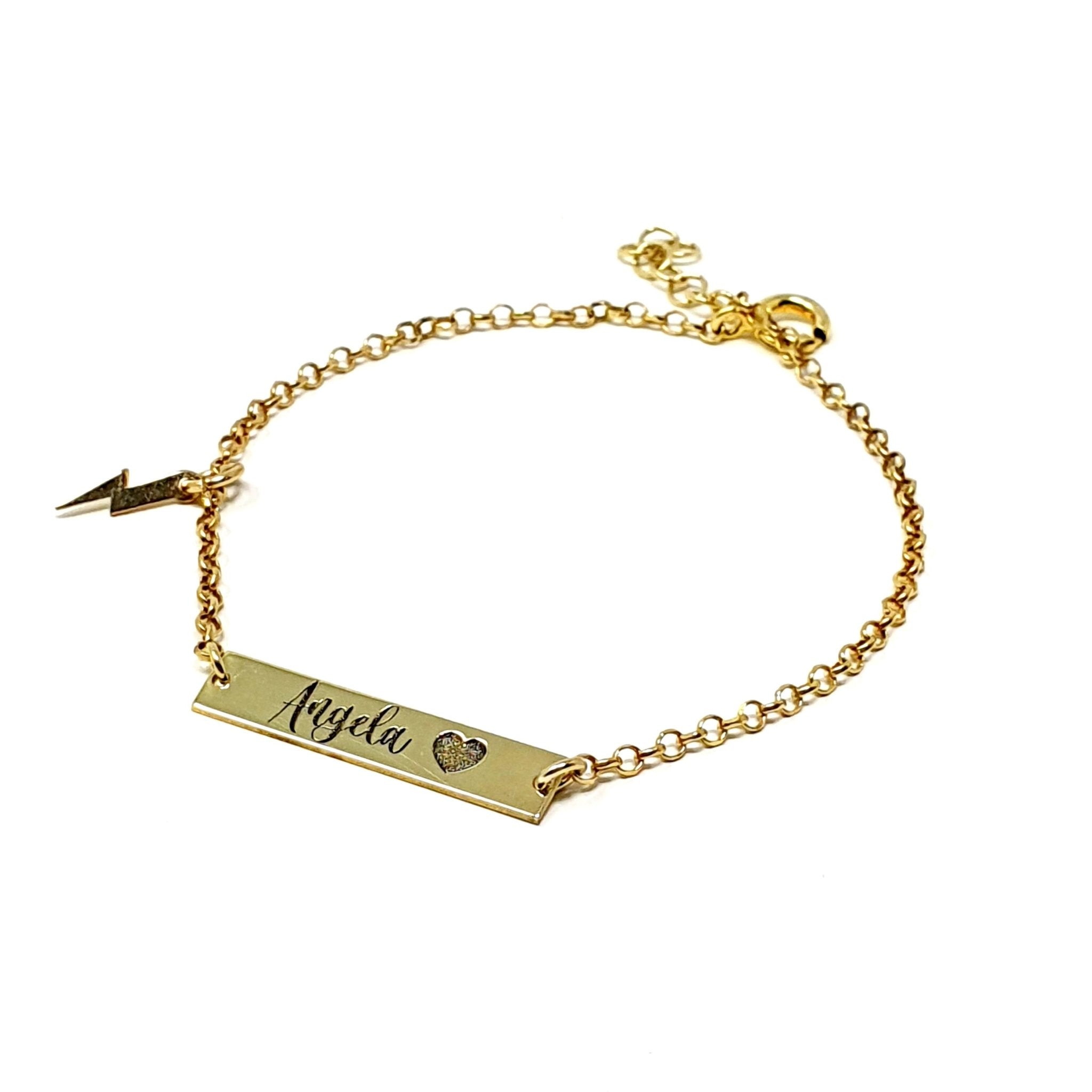 Bracciale Personalizzato PROSTEEL In Acciaio Inossidabile 316L – Nome Inciso – Confezione Regalo