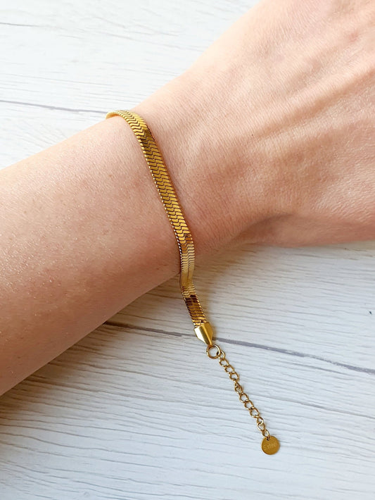 Bracciale “Snake” Gold - 333HOPE333