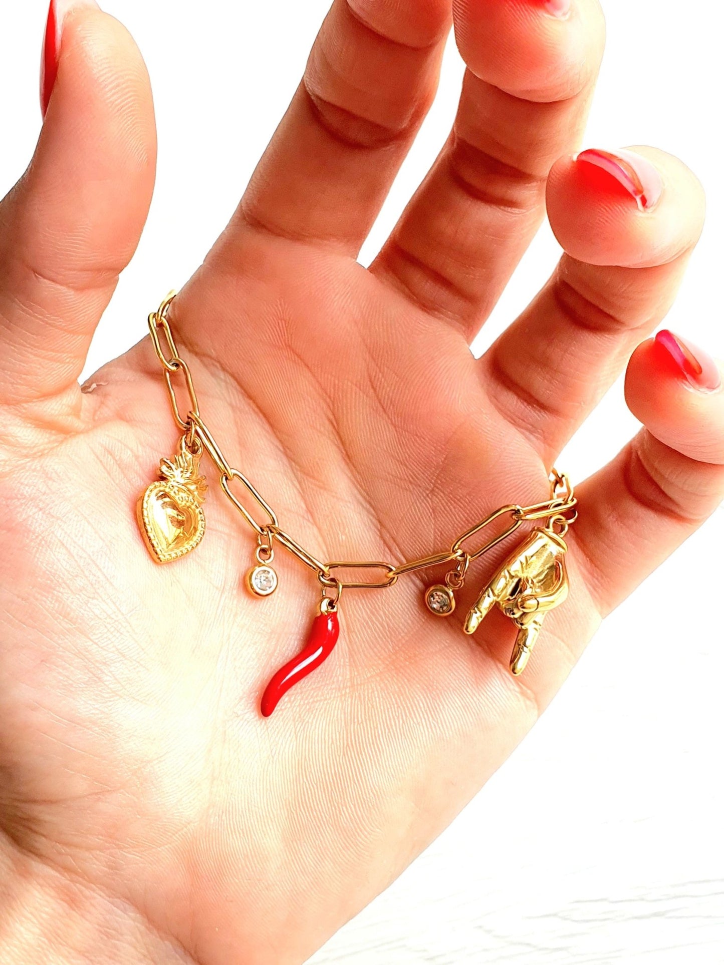 Bracciale “Superstiziosa” Gold - 333HOPE333