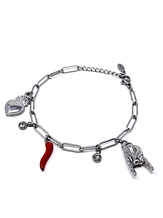 Bracciale “Superstiziosa” Silver - 333HOPE333