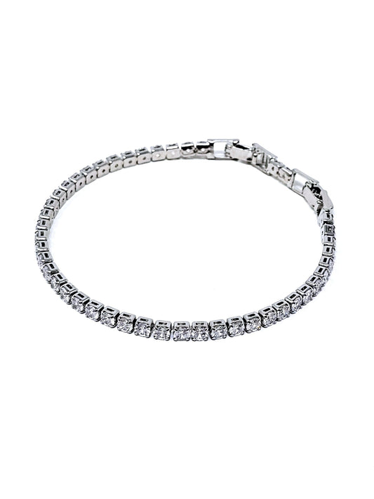 Bracciale Tennis Silver (3 mm.) - 333HOPE333
