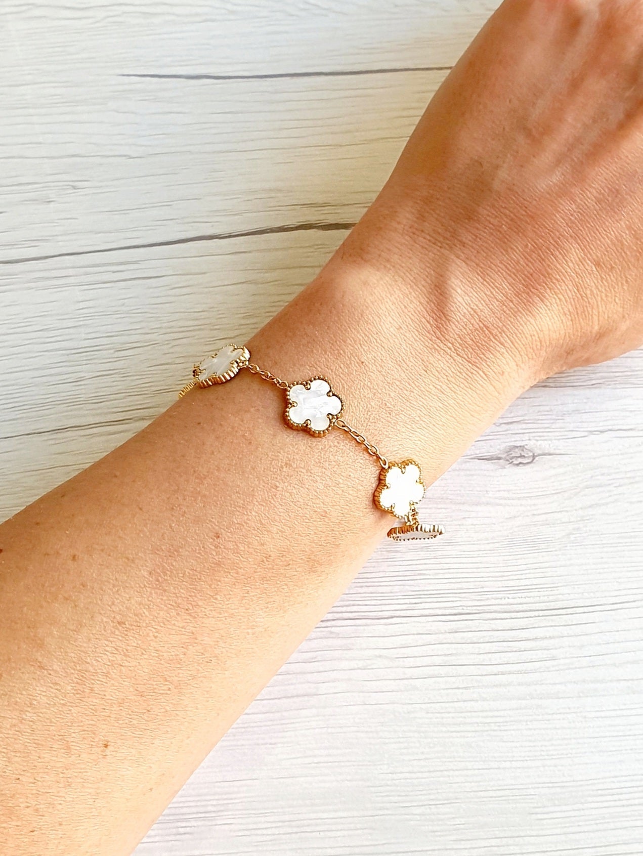 Bracciale “Vintage” White - 333HOPE333