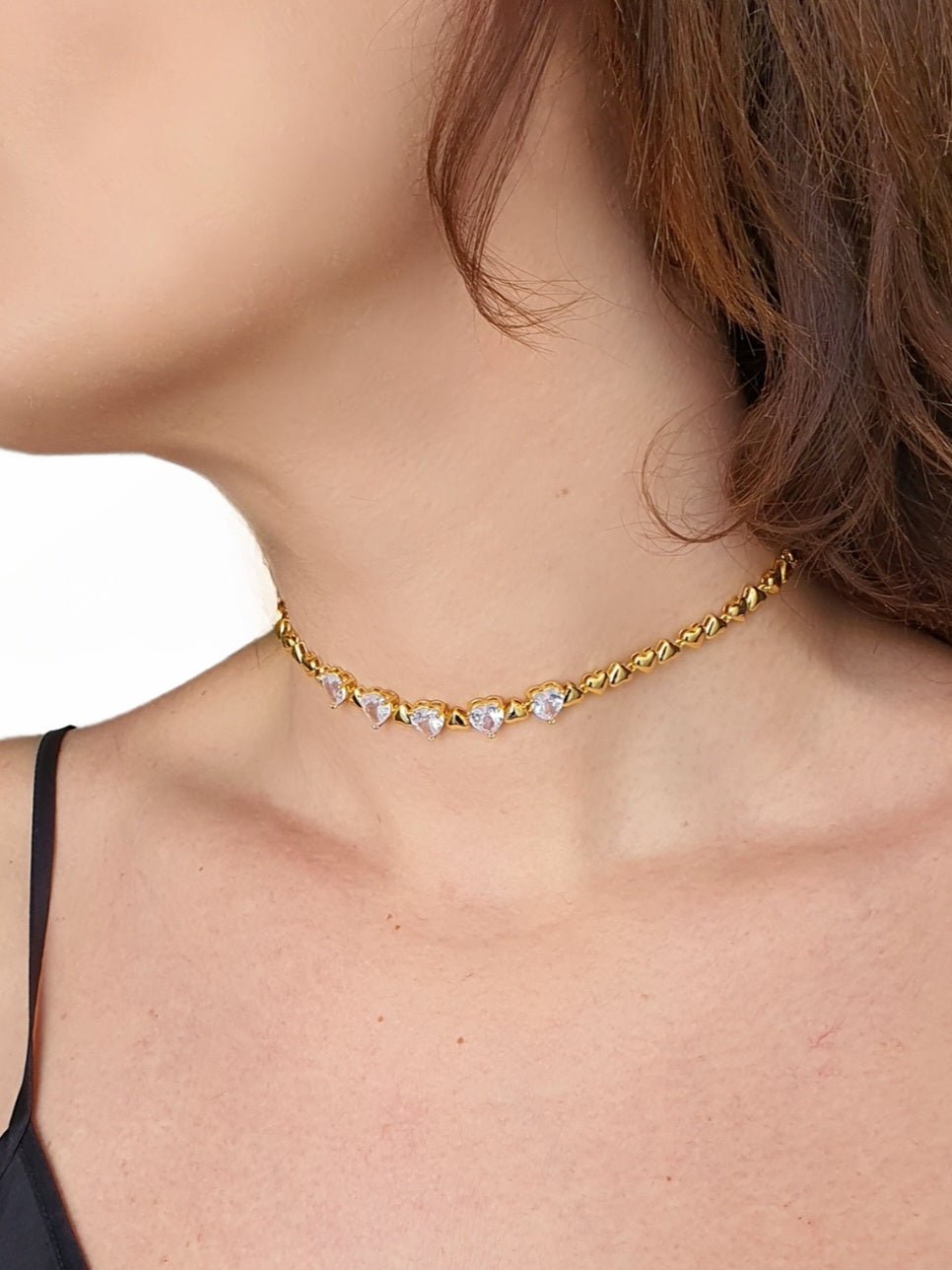 Choker "Cuori Piccoli" Silver - 333HOPE333