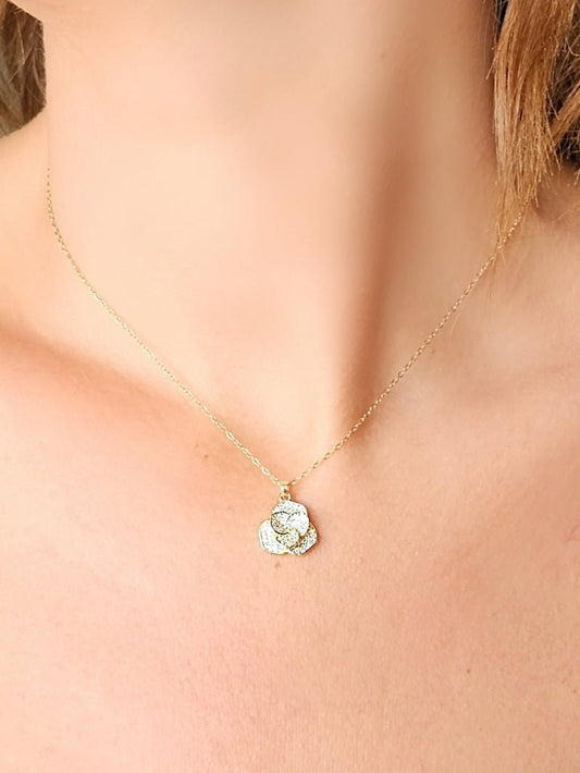 Collana "Camelia" Gold - 333HOPE333