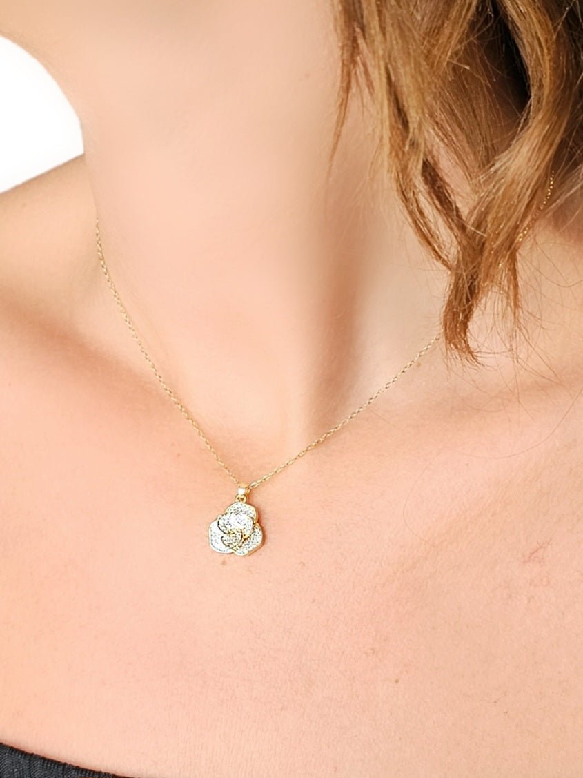 Collana "Camelia" Gold - 333HOPE333