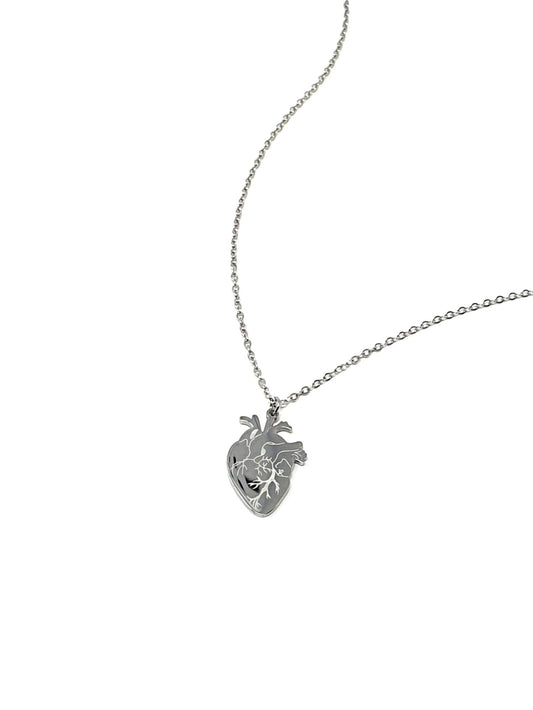 Collana “Cuore Anatomico” Silver - 333HOPE333
