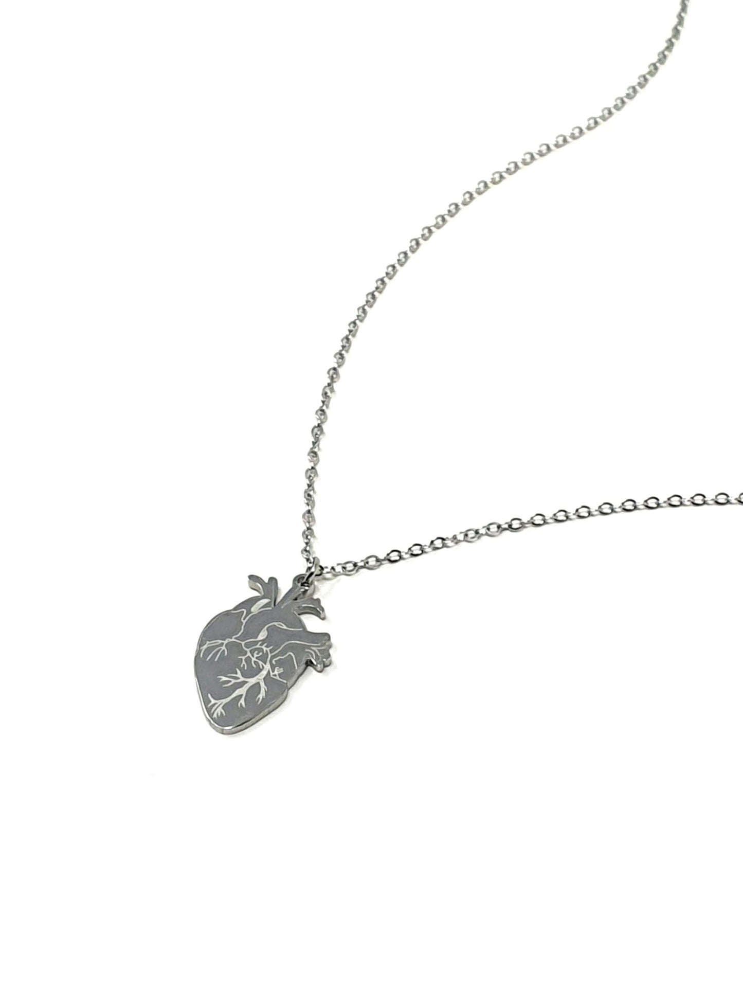 Collana “Cuore Anatomico” Silver - 333HOPE333