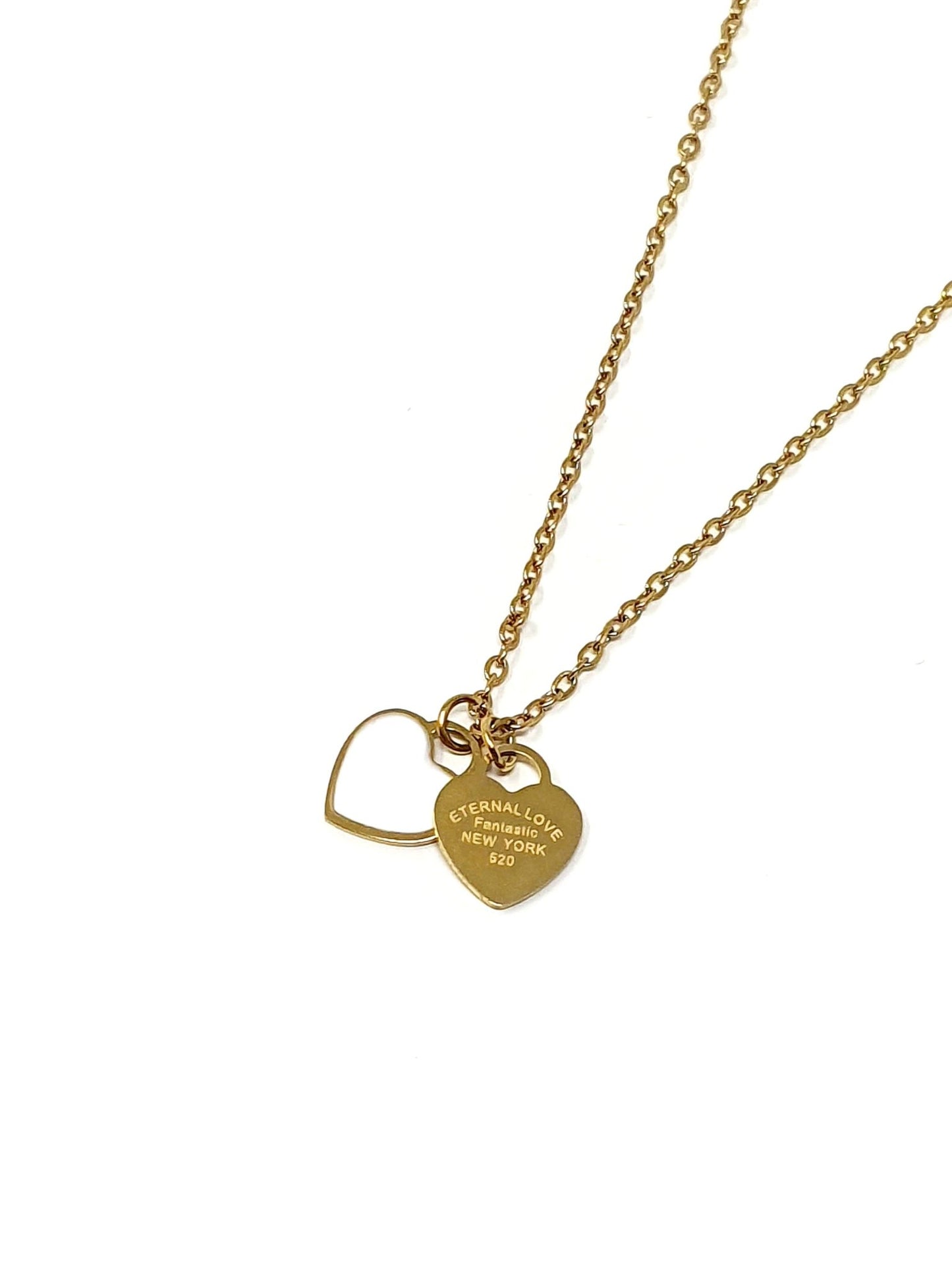 Collana "Fifth Avenue" Gold & Bianco - 333HOPE333