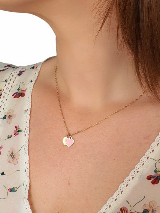 Collana "Fifth Avenue" Gold & Rosa - 333HOPE333