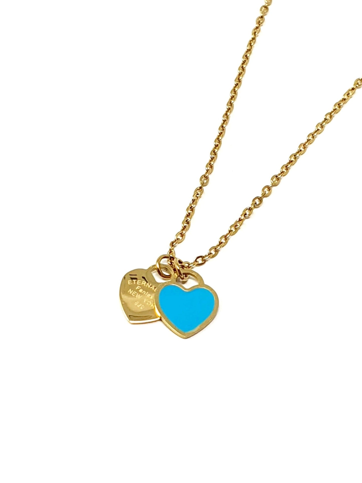 Collana "Fifth Avenue" Gold & Verde Tiffany - 333HOPE333