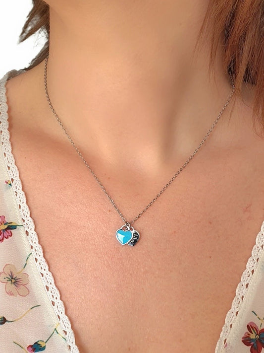 Collana "Fifth Avenue" Silver & Verde Tiffany - 333HOPE333