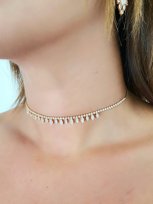 Collana girocollo "Rowan" Gold - 333HOPE333