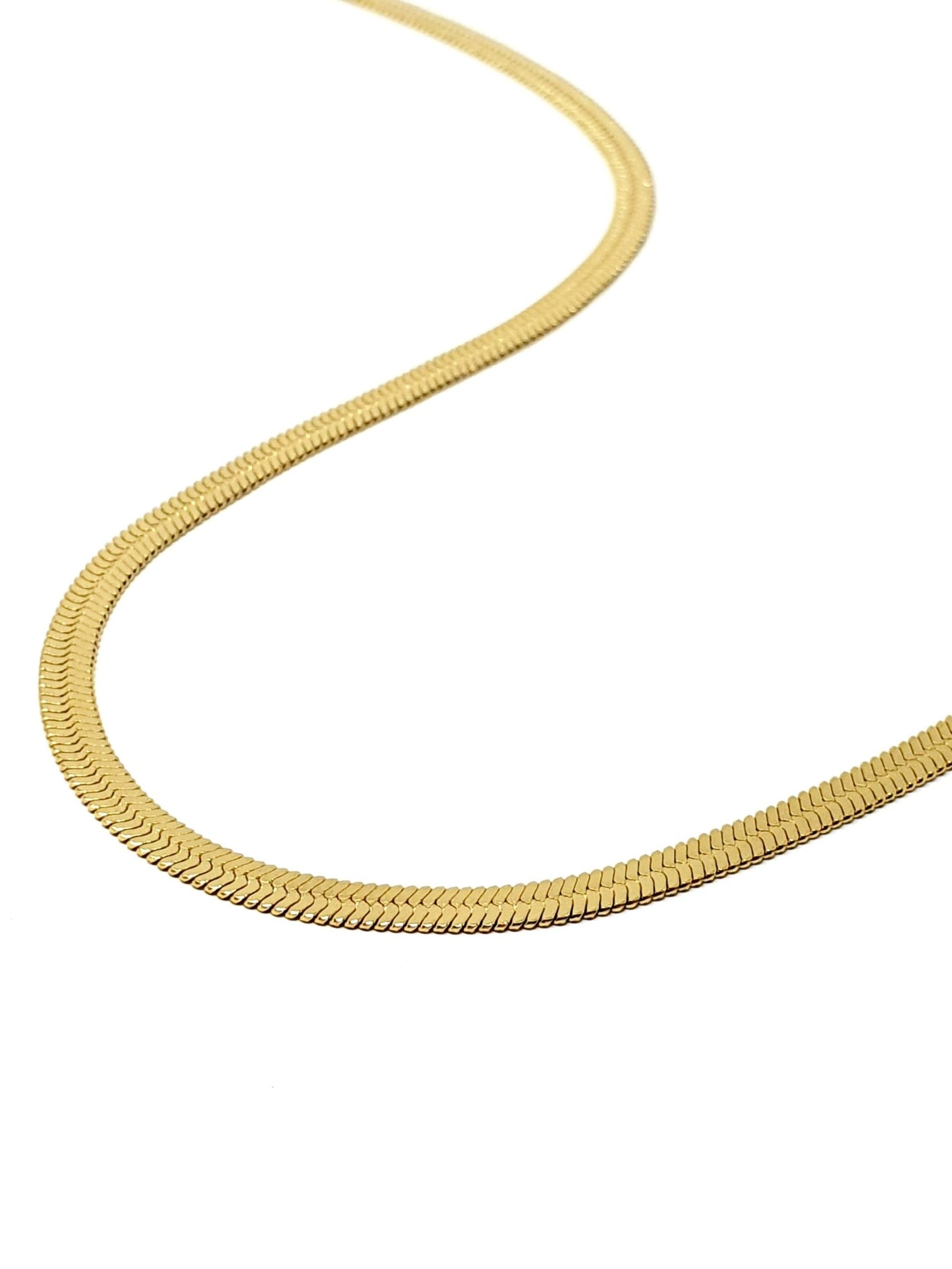 Collana girocollo "Snake" Gold - 333HOPE333