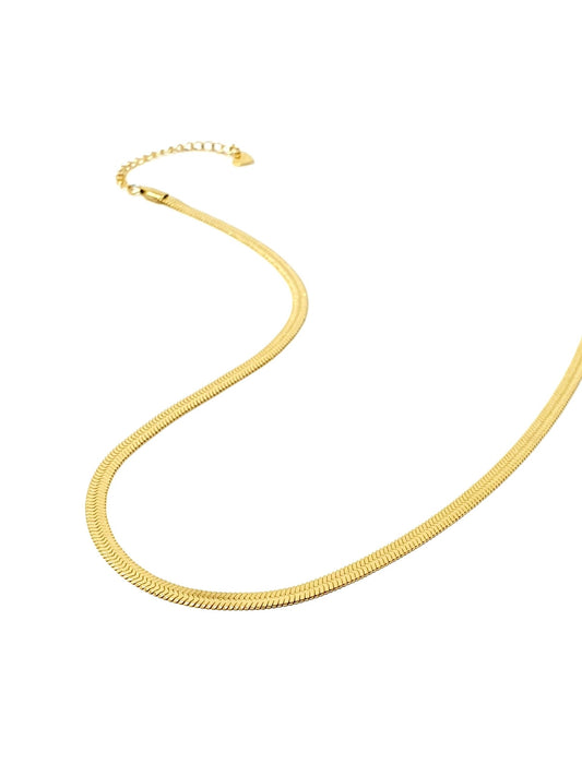 Collana girocollo "Snake" Gold - 333HOPE333