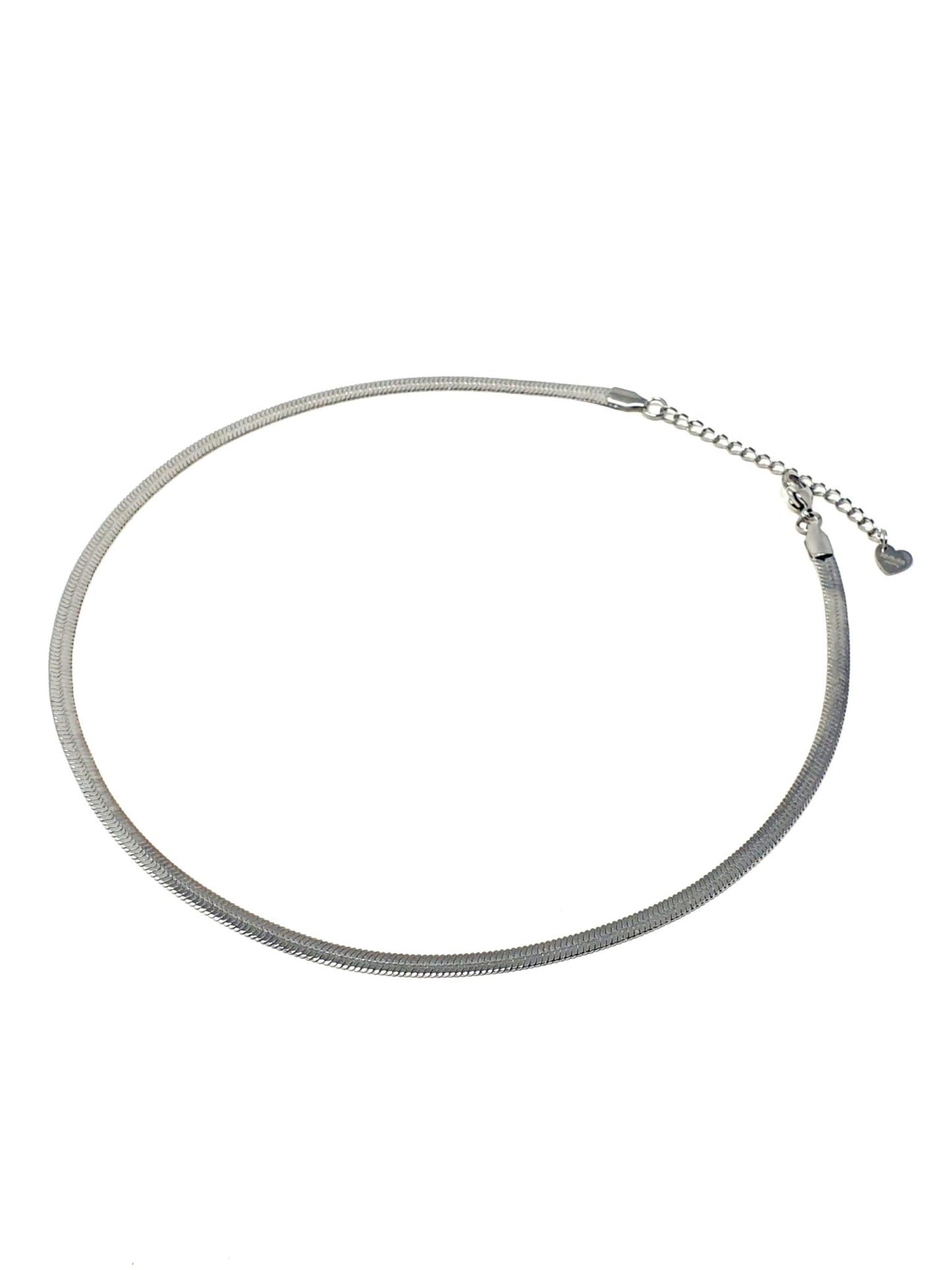 Collana girocollo "Snake" Silver - 333HOPE333