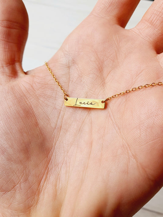 Collana Personalizzata "Tag" Gold - 333HOPE333