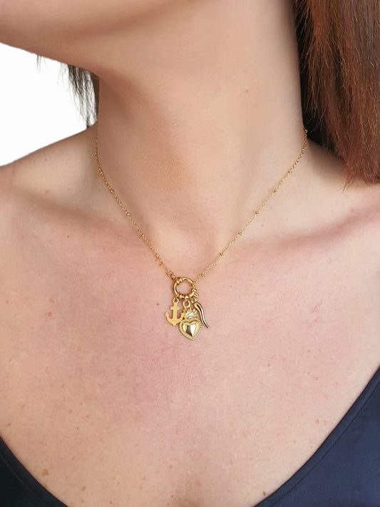 Collana "Promesse di Marinaio" Gold - 333HOPE333