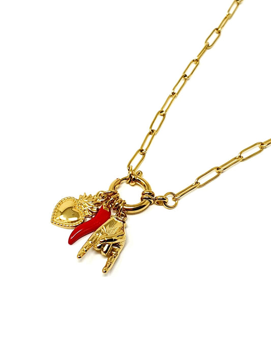 Collana “Superstiziosa” Gold - 333HOPE333