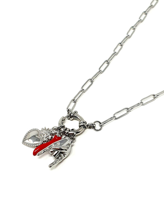 Collana “Superstiziosa” Silver - 333HOPE333